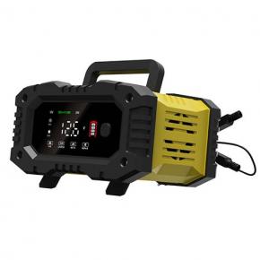 12V 24V 10A  Car Motorcycle Battery Portable Charger -Yellow