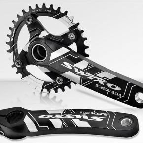 SWTXO GXP Bike Crankset 104BCD Narrow Wide 32/34/36/38T Chainring+Bottom Bracket 170mm MTB Bicycle Crank Set